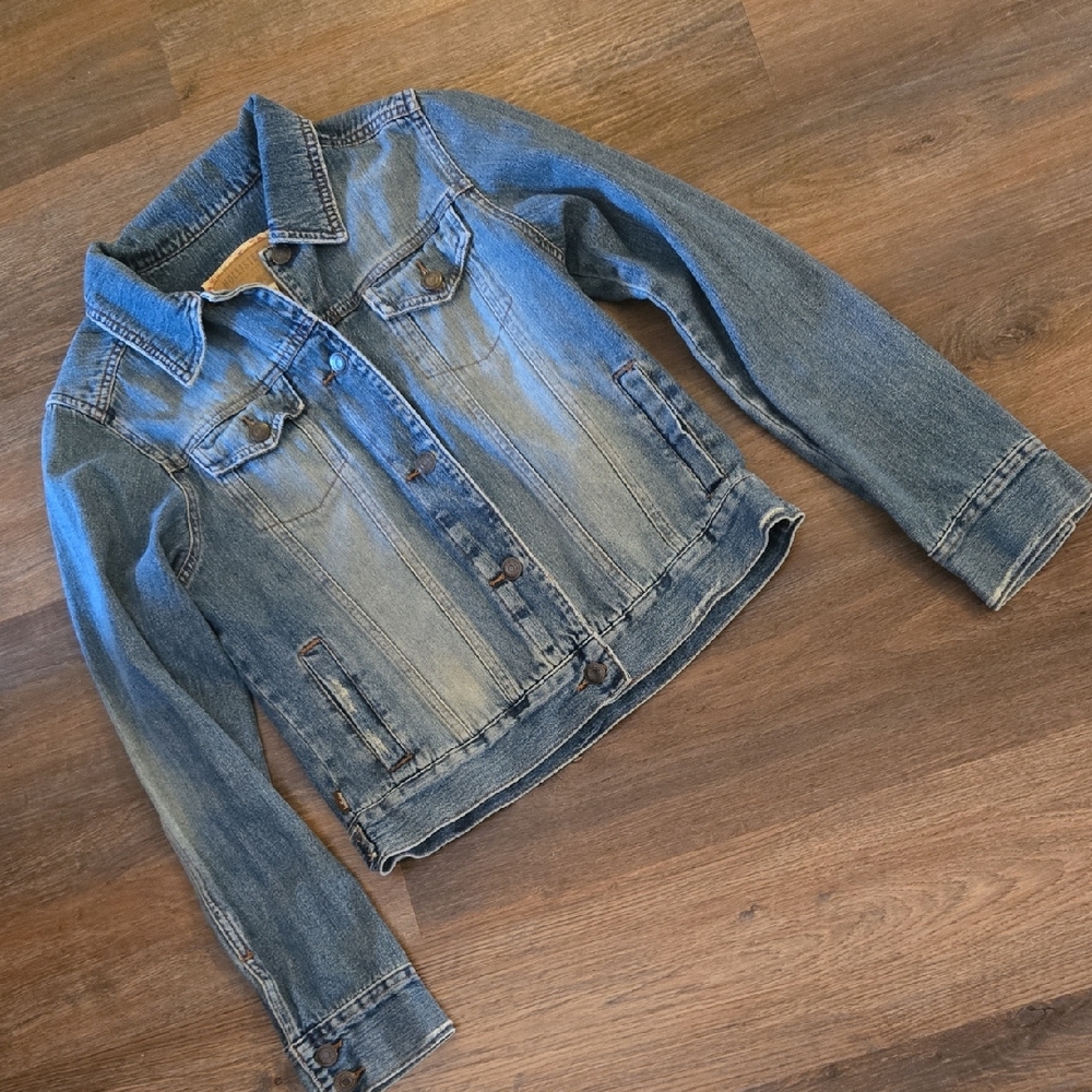 Hollister Co. Distessed Jean Jacket